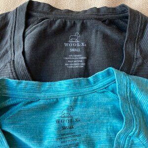 WoolX MIA and ADDIE shirts, NWOT